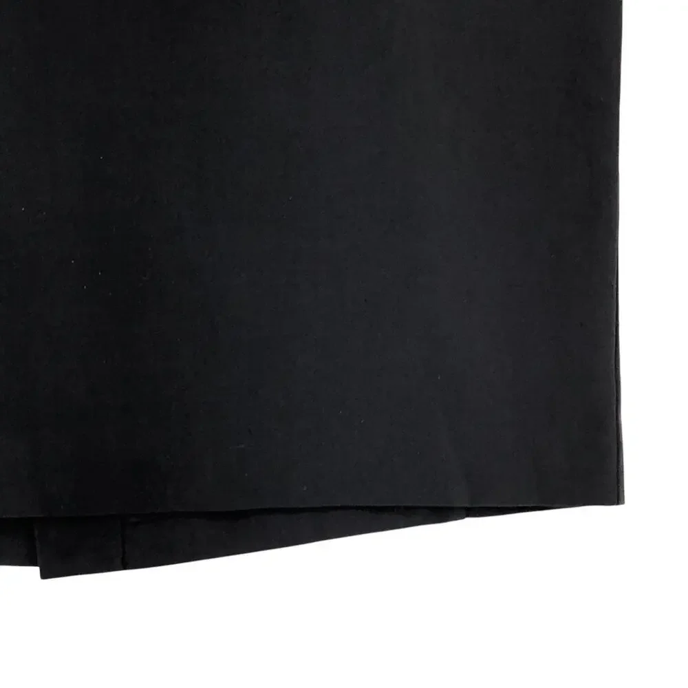 MM Lafleur Women Plus Size +3 US 24 Skirt Pencil Straight Stretch Side Zip Black